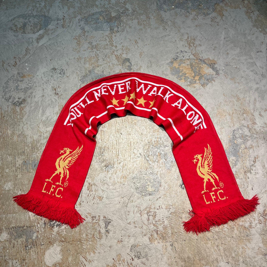 3000 古着 サッカーマフラー/L.F.C./LEVERPOOLFC/リヴァプール 3000 古着 サッカーマフラー/L.F.C./LEVERPOOLFC/リヴァプール