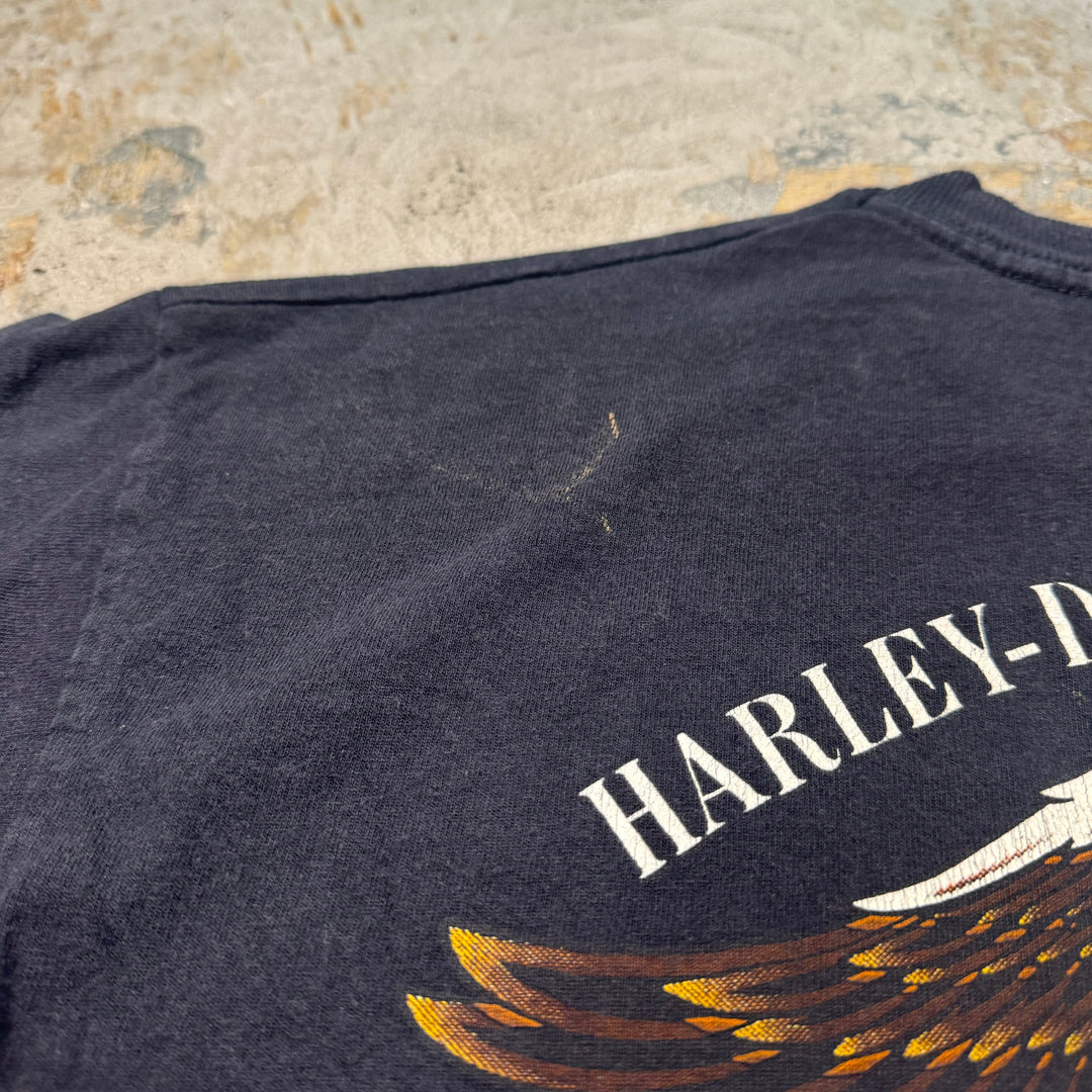 Used clothing Made in USA Harley-Davidson/Harley-Davidson/Printed T-shirt/Size L