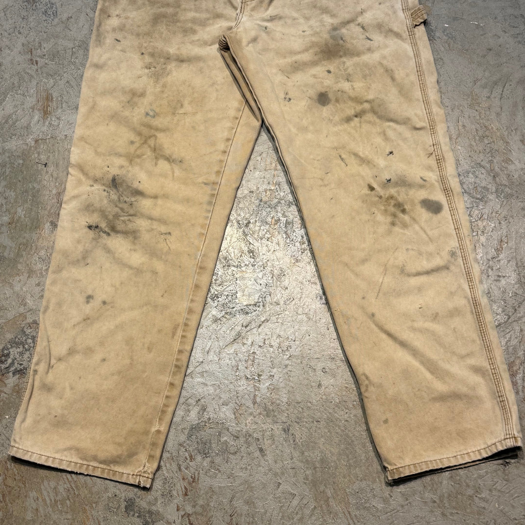 古着 Dickies/ディッキーズ/ダック地ペインターパンツ/実寸サイズ33×30