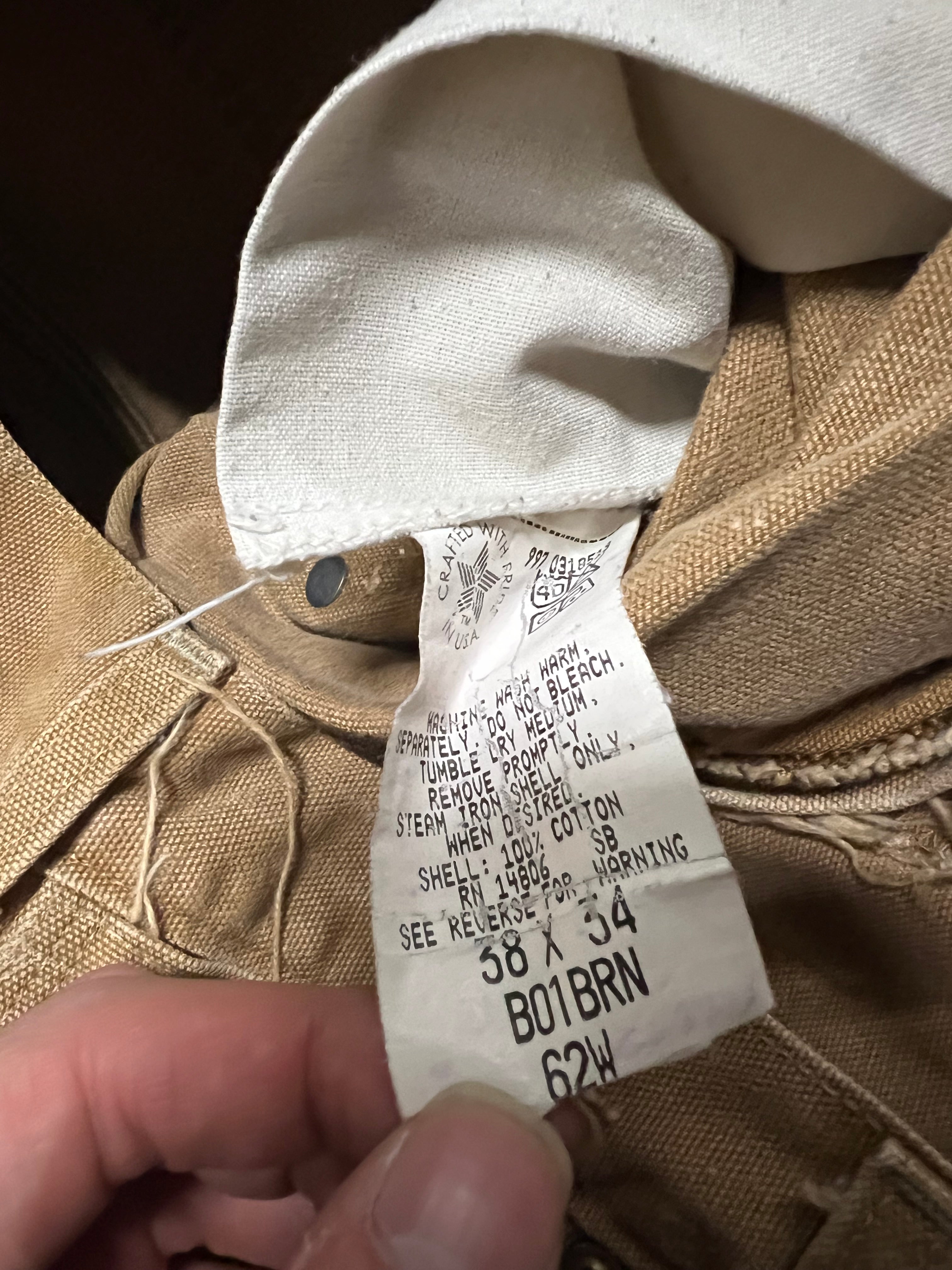 MA06 古着 97's Carhartt/カーハート/ Duck Painter Pants
