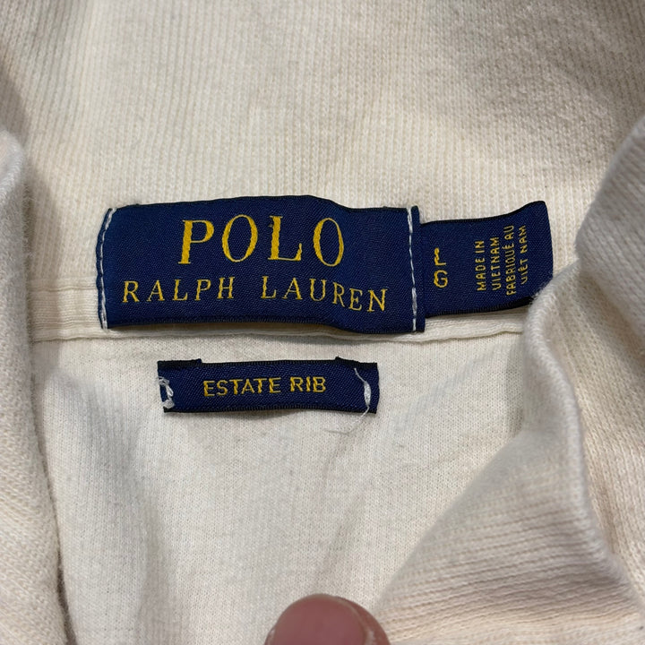 古着 POLO by Ralph Lauren/ ポロラルフローレン/ ハーフジップニットセーター/ サイズL