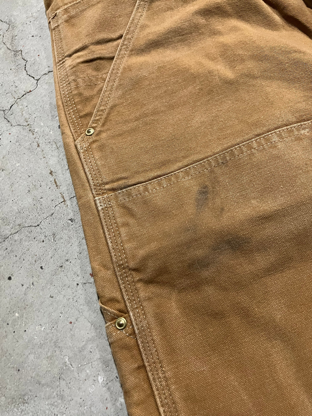 #MA05 古着 98's Carhartt/カーハート/ Duck Painter Pants/ダック地 ペインターパンツ/ワークパンツ/実寸サイズ36/32