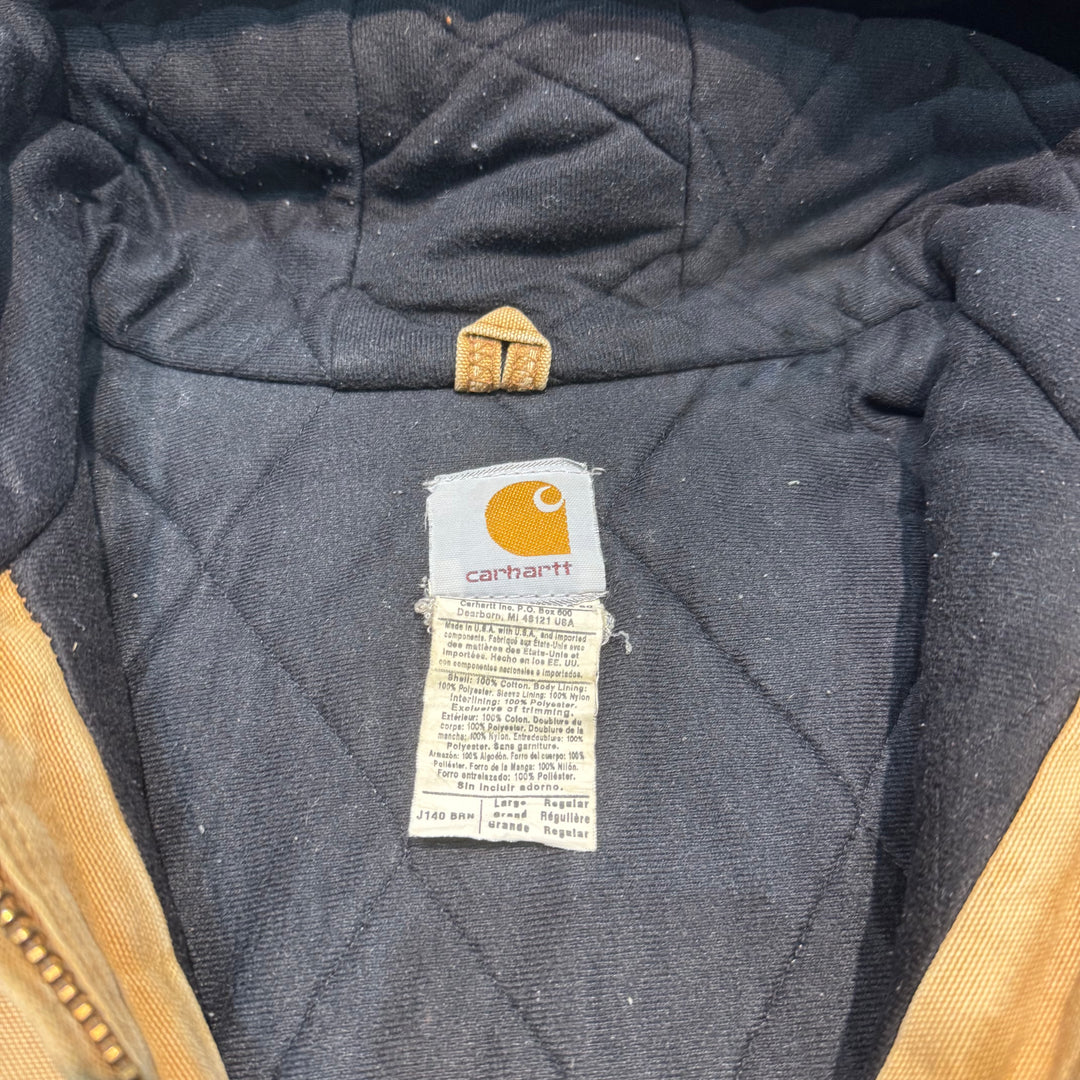 古着 carhartt/ カーハート/ アクティブジャケット/ 裏地キルティング/ サイズL
