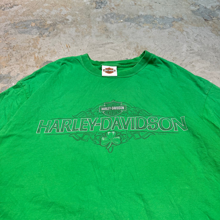 旧衣服Harley-Davidson/哈雷戴维森/印花T恤/尺码XL