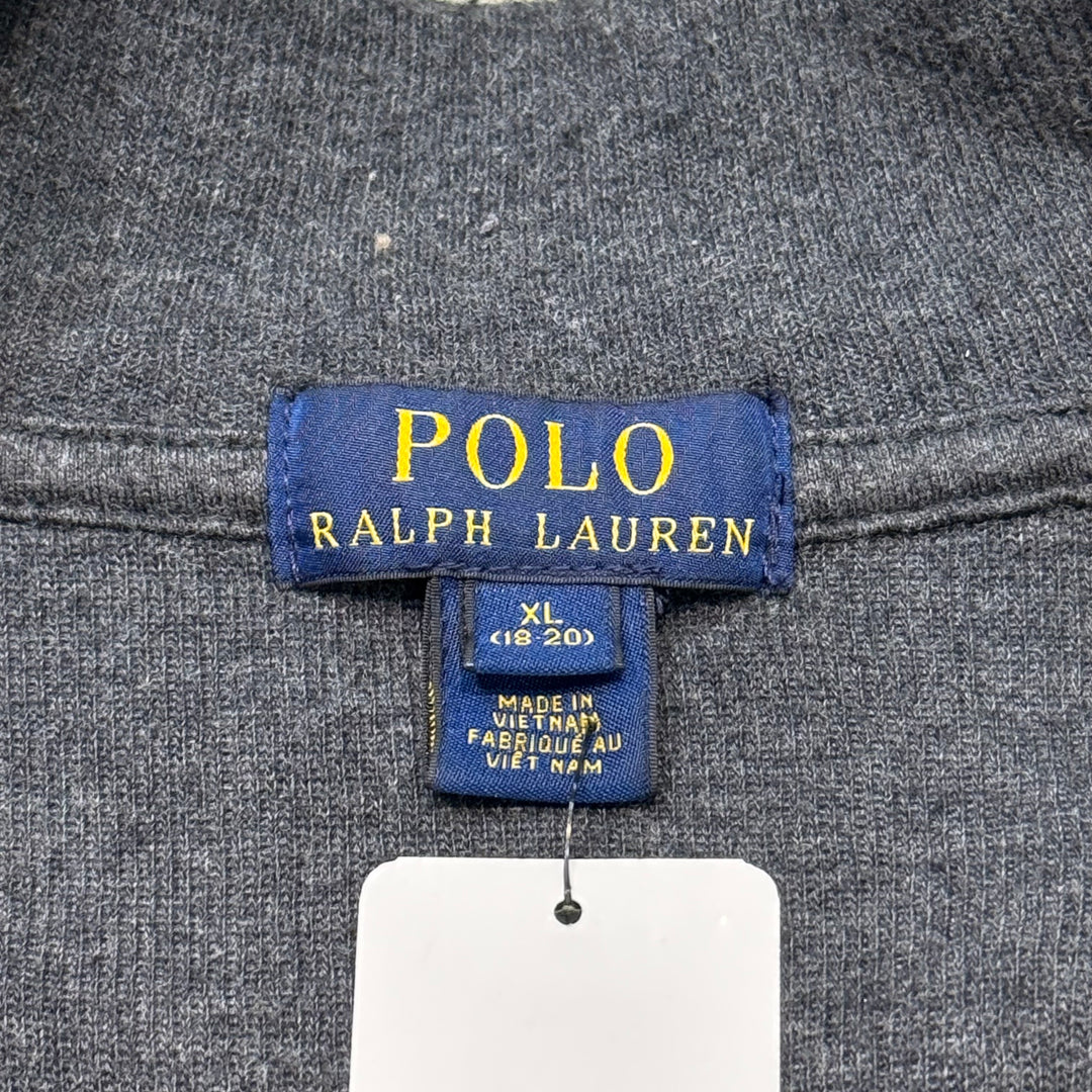 古着 POLO by Ralph Lauren/ ポロ バイ ラルフローレン/ ハーフジップニットセーター/ サイズXL