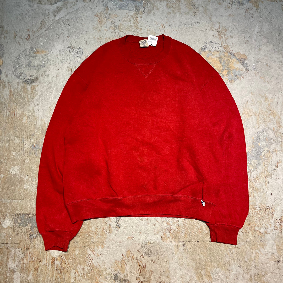 #3512 古着/Russell/ラッセル/Crewneck sweat/クルーネックスウェット/無地/サイズL