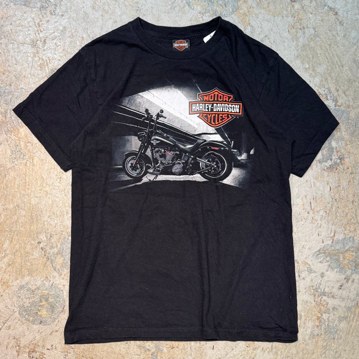 二手衣服Harley-Davidson/哈雷戴维森/印花T恤/尺寸M