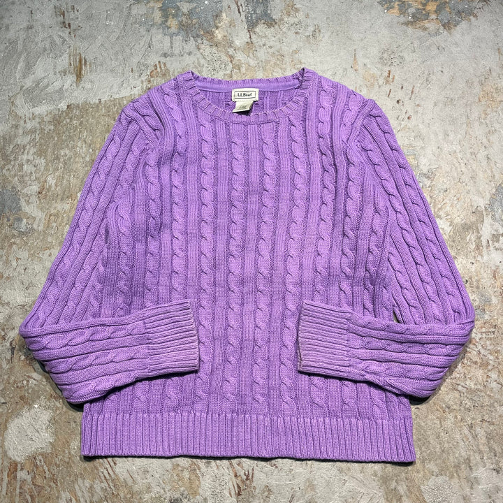 #3359 L.L.Bean/エルエルビーン/Crew neck cotton knit/クルーネックコットンニット/サイズS