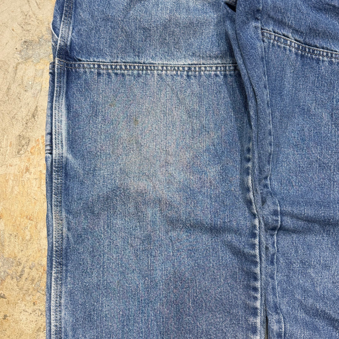 古着 Dickies/ ディッキーズ/ ダブルニー/ デニムペインターパンツ / 実寸サイズ36×25
