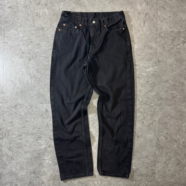 古着 Levi's/ リーバイス/ ブラックデニムパンツ/ 550/ 実寸サイズ28×29