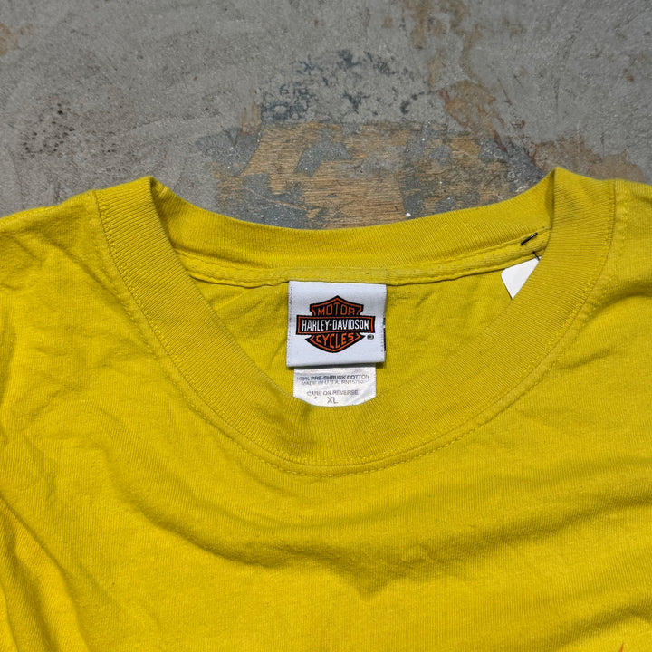 Used clothing Made in USA Harley-Davidson/Harley-Davidson/Long sleeve print T-shirt/Size XL
