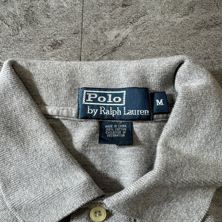 古着 polo by ralph lauren/ ポロ バイ ラルフローレン/ 半袖ポロシャツ/ サイズM