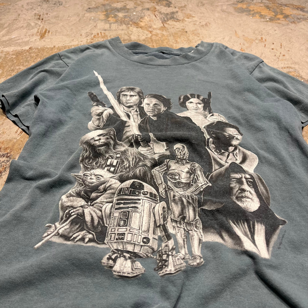 古着 USAVINTAGE / STARWARS/スターウォーズ /ヴィンテージ シングルステッチ プリントTシャツ/サイズS相当