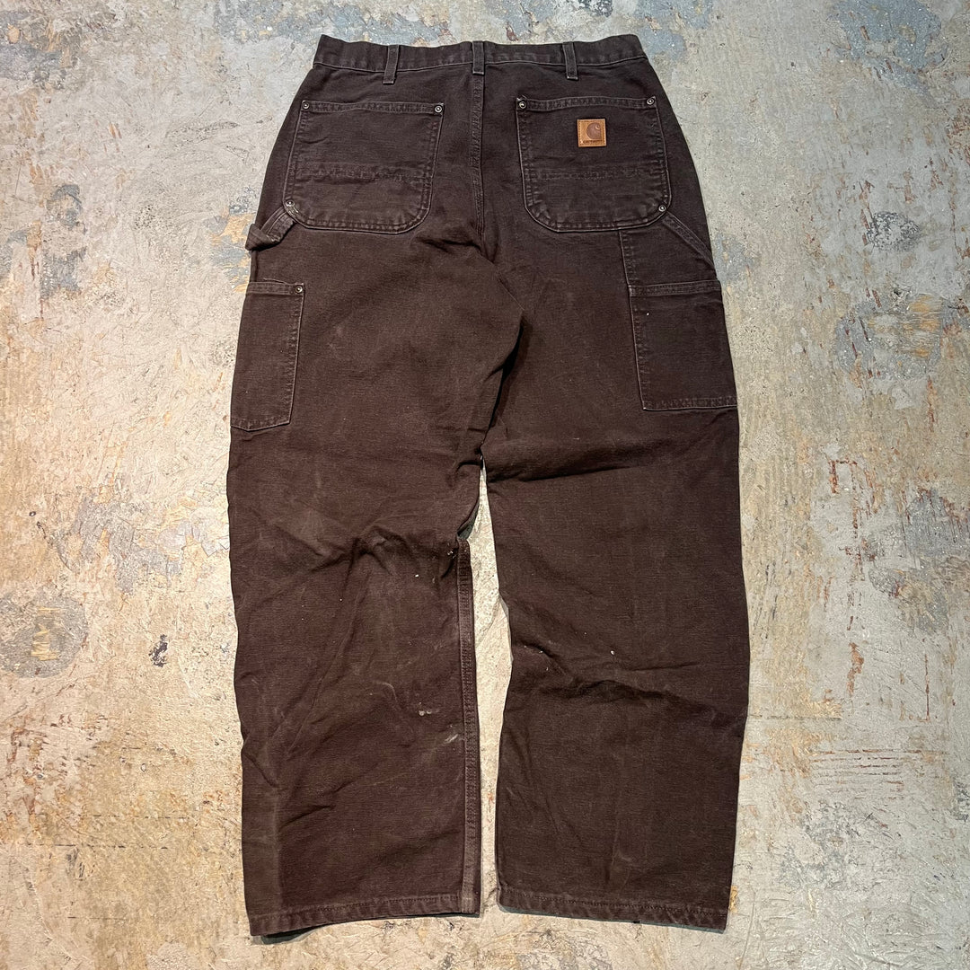 二手服裝Carhartt/ Double Knee Painter褲子/實際尺寸31 x 29