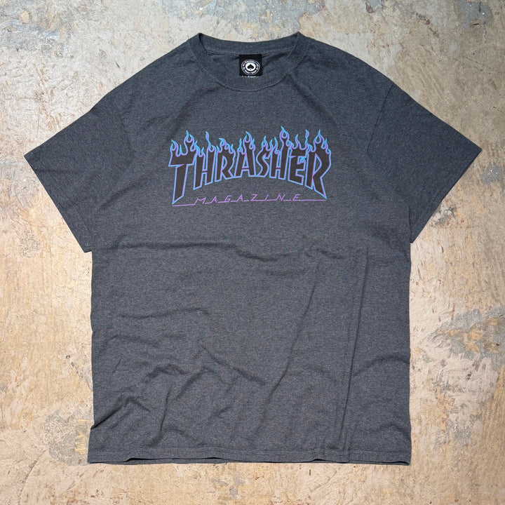 古着 THRASHER/ スラッシャー/ プリントTシャツ/サイズL