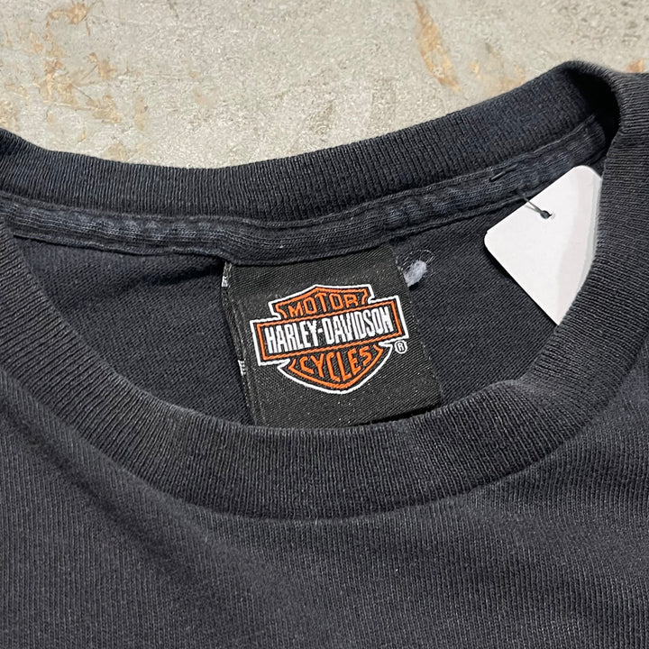 古着 Harley-Davidson/ハーレー ダビッドソン/プリントTシャツ/サイズL相当