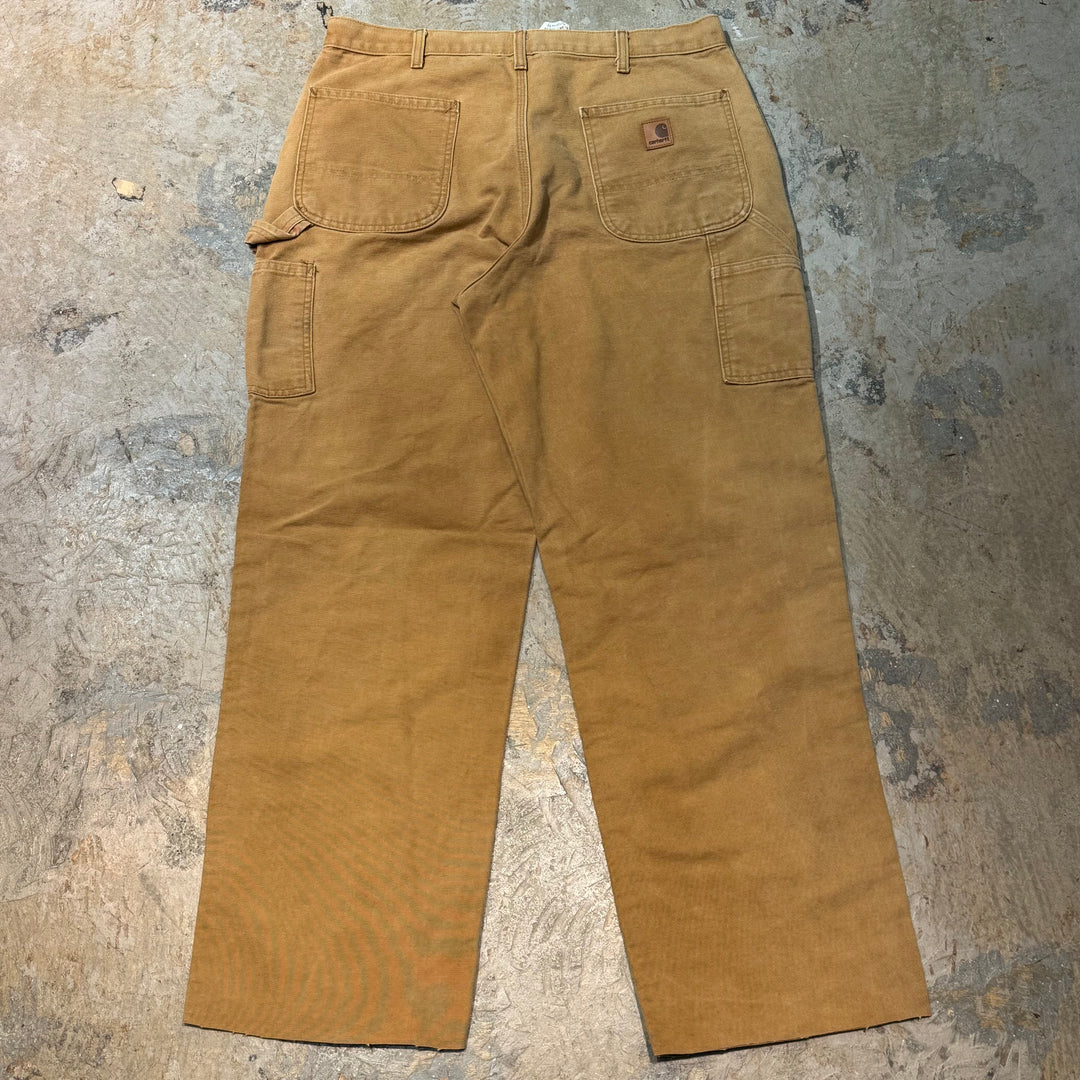 古着 Carhartt/カーハート/ダック地ペインターパンツ/実寸サイズ35×30