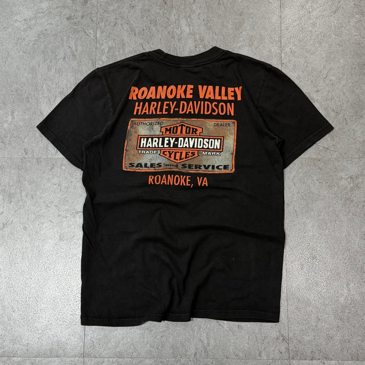 古着 Harley-Davidson/ハーレーダビッドソン/ プリントTシャツ/ サイズS相当