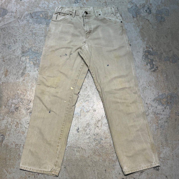 古着 Dickies/ディッキーズ/ダック地ペインターパンツ/実寸サイズ31×31