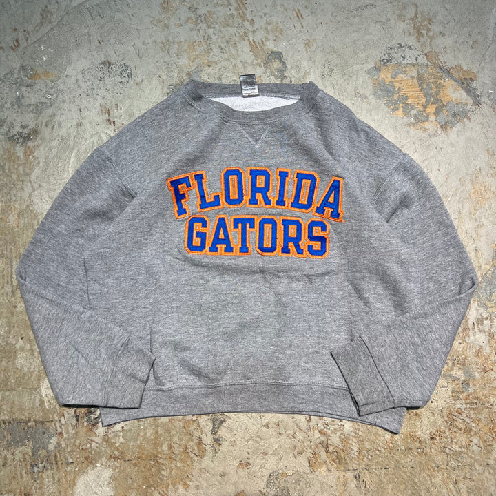 #3626 古着 Russell Athletic/ラッセルアスレチック / Crew Neck Sweat Shirts/クルーネックスウェット /カレッジロゴ/FLORIDA GATORS/サイズM