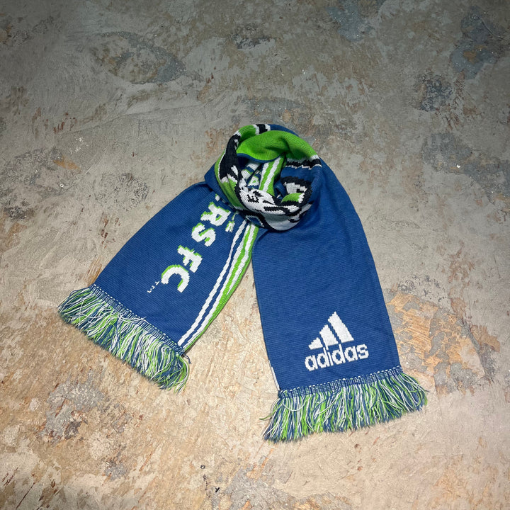 #3100 古着 サッカーマフラー/adidas/アディダス/SEATTLE SOUNDERS/シアトル・サウンダースFC