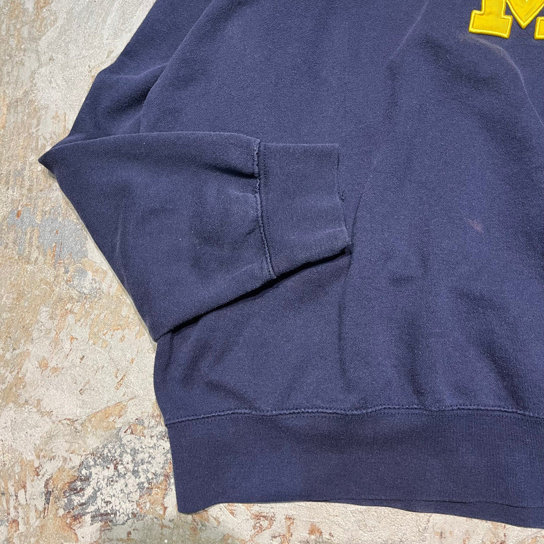 #3941 古着 unknow/Crew neck sweat/クルーネックスウェット/MICHIGAN/サイズXXL