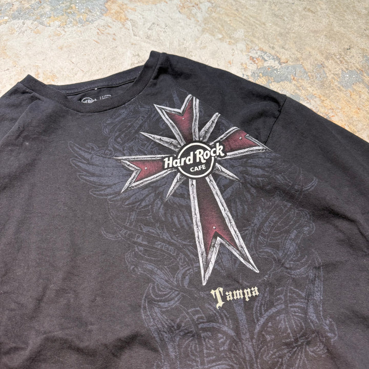 Used clothing Hard Rock CAFE/ Hard Rock Cafe/ Printed T-shirt/ TAMPA/ Size XL