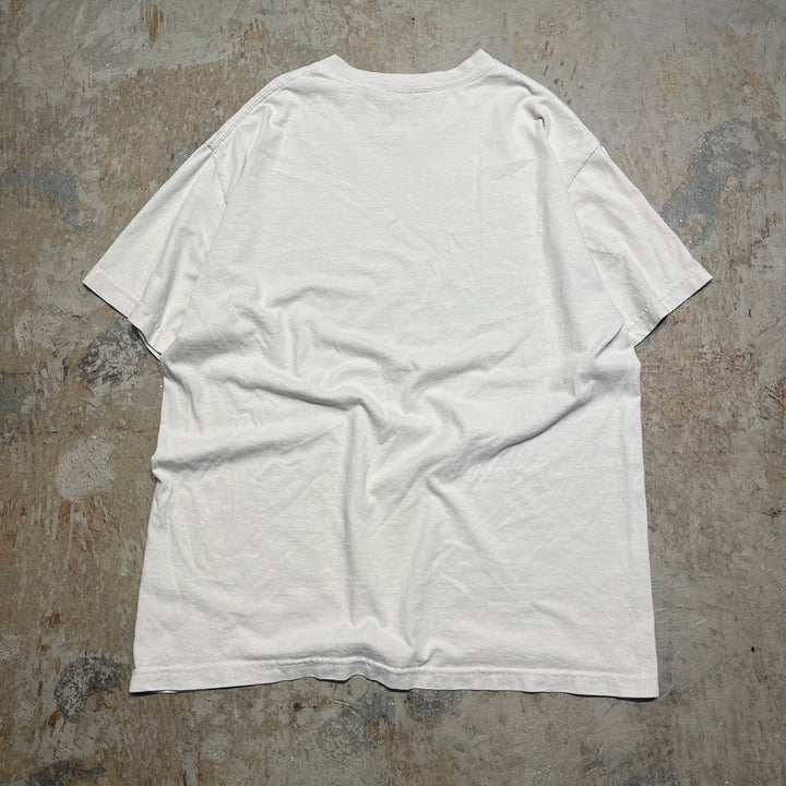 古着 スケートボード/polis/ヴィンテージ シングルステッチ プリント Tシャツ/サイズXL-2XL相当