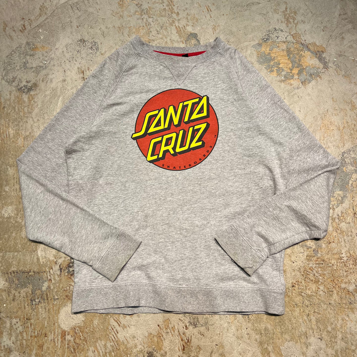 #3966 古着　SANTA CRUZ/サンタクルーズ/Crew neck sweat/クルーネックスウェット/SKATEBOARDS/サイズXL