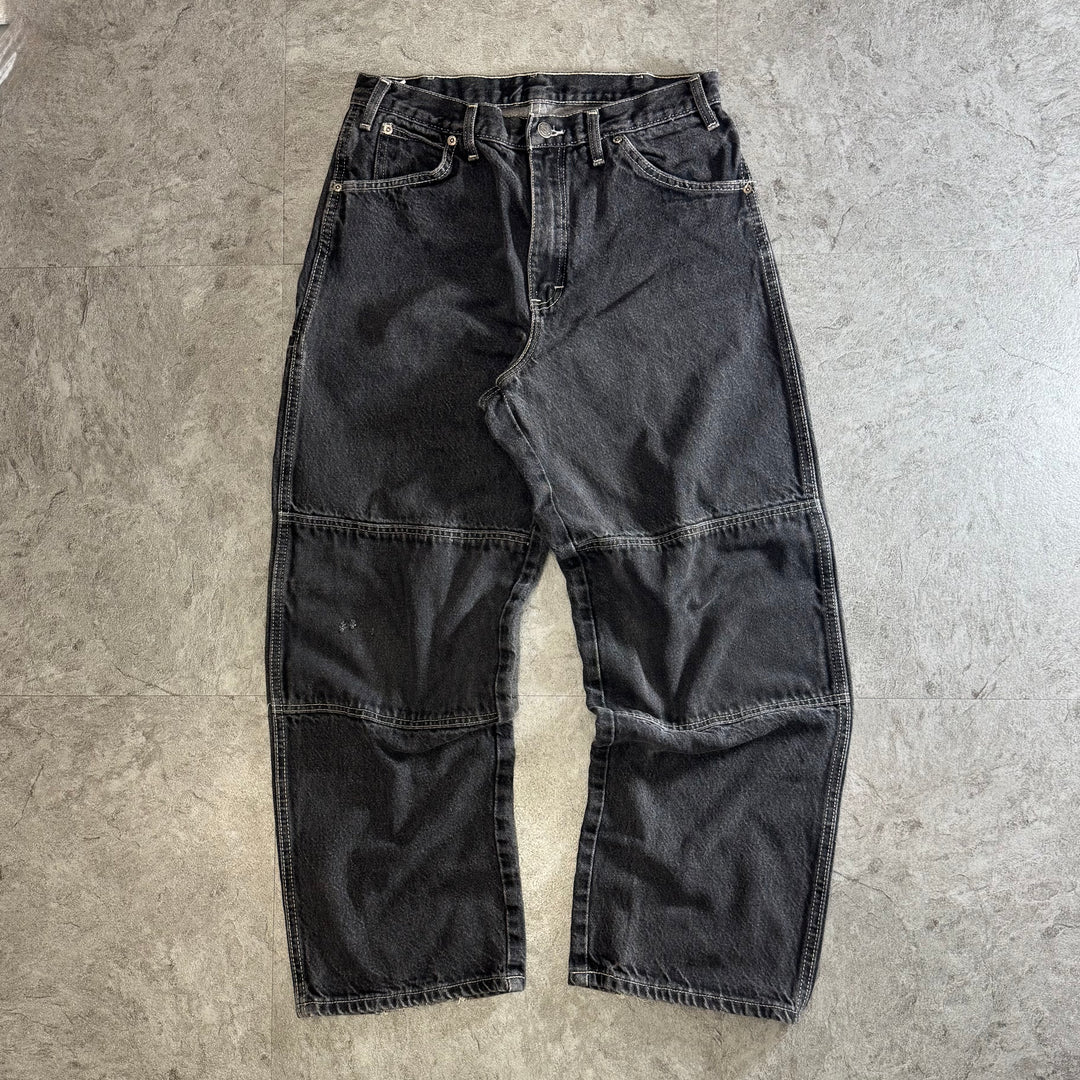 古着 Dickies/ ディッキーズ/ ブラックデニムパンツ/ 実寸サイズ30×29