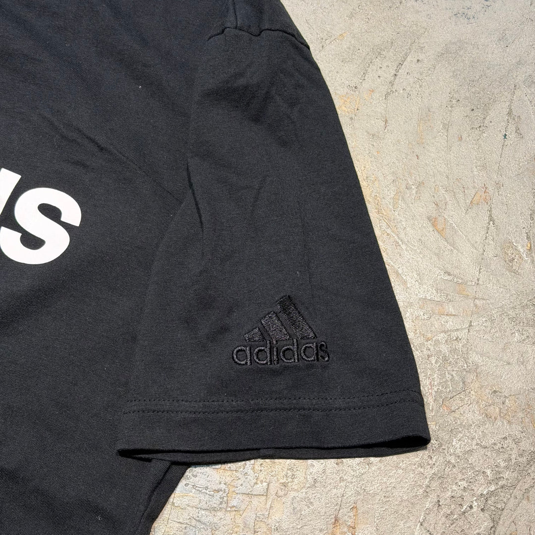古着 adidas/ アディダス/ プリントTシャツ/ 刺繍/サイズS
