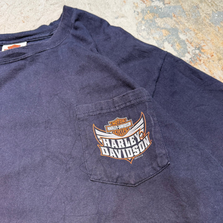 古着 Harley-Davidson/ハーレーダビッドソン/ プリントTシャツ/ サイズL