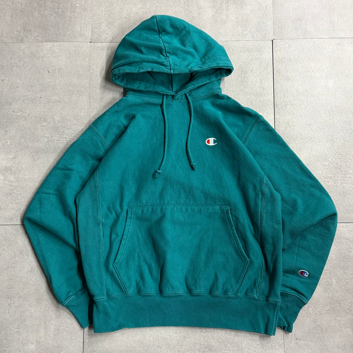 古着 Champion/ チャンピオン/リバースウィーブ/ プルオーバーパーカー/ サイズM