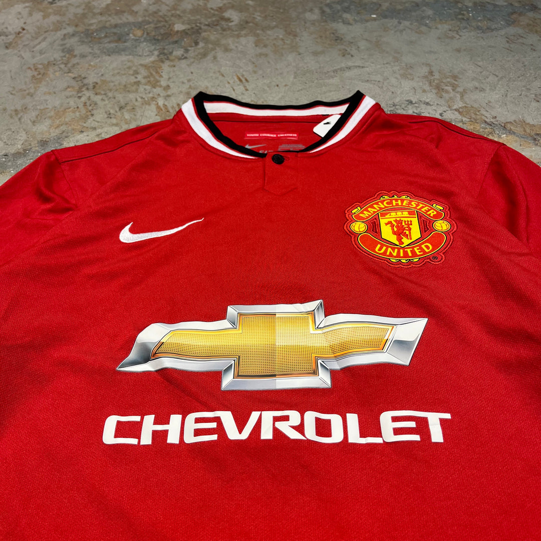 #4445 古着 MANCHESTER UNITED/マンチェスター ユナイテッド/NIKE/ナイキ/Football／フットボール/オールド・トラッフォード/サイズM