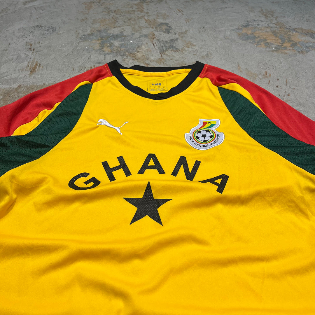 #4472 古着 PUMA/プーマ/GHANA/ガーナ代表/Football/フットボール/サイズXL