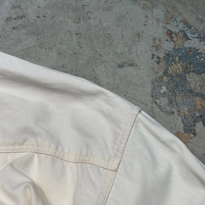 旧衣服TIMBERLAND/ TIMBERLAND/长袖衬衫/翻领/纯色/尺寸L