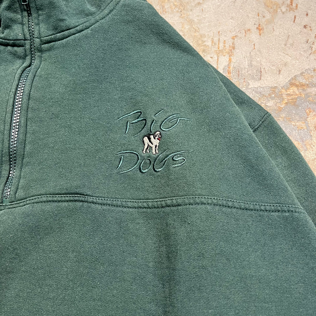 #1941 古着 Unknow / Half Zip Sweatshirts / ハーフジップスウェット / 刺繍ロゴ / サイズ2XL