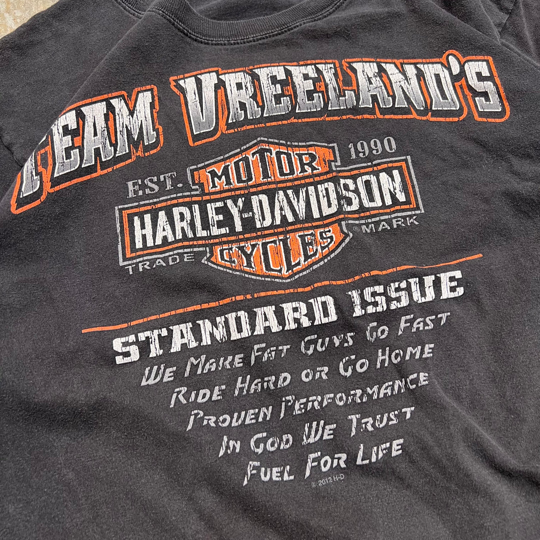 古着 Harley-Davidson  /ハーレー ダビッドソン / ペンシルベニア州 ブルームズバーグ ストア / VREELAND'S /プリントTシャツ / サイズM