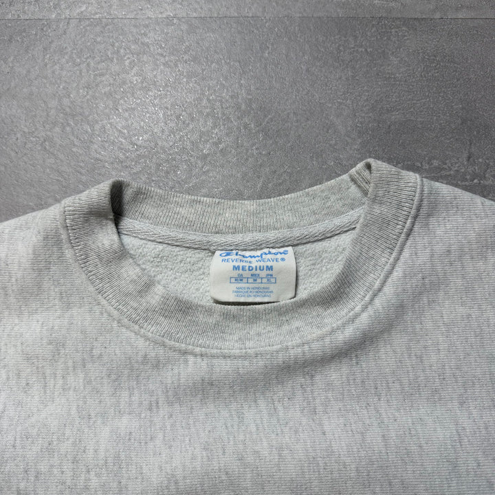 古着 Champion/ チャンピオン/リバースウィーブ/ クルーネックスウェット/ カレッジロゴ/ サイズM