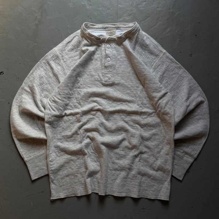 古着 CNADA製 90's~ L.L.Bean/エルエルビーン/ ヘンリーネック/ サイズL