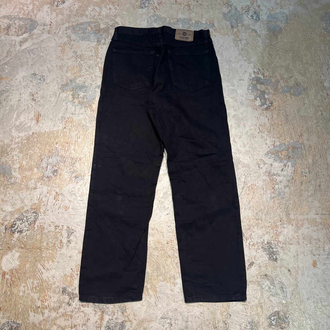 #4752 古着 Wrangler/ラングラー/Black Denim Pants/ブラックデニムパンツ/サイズ32×30