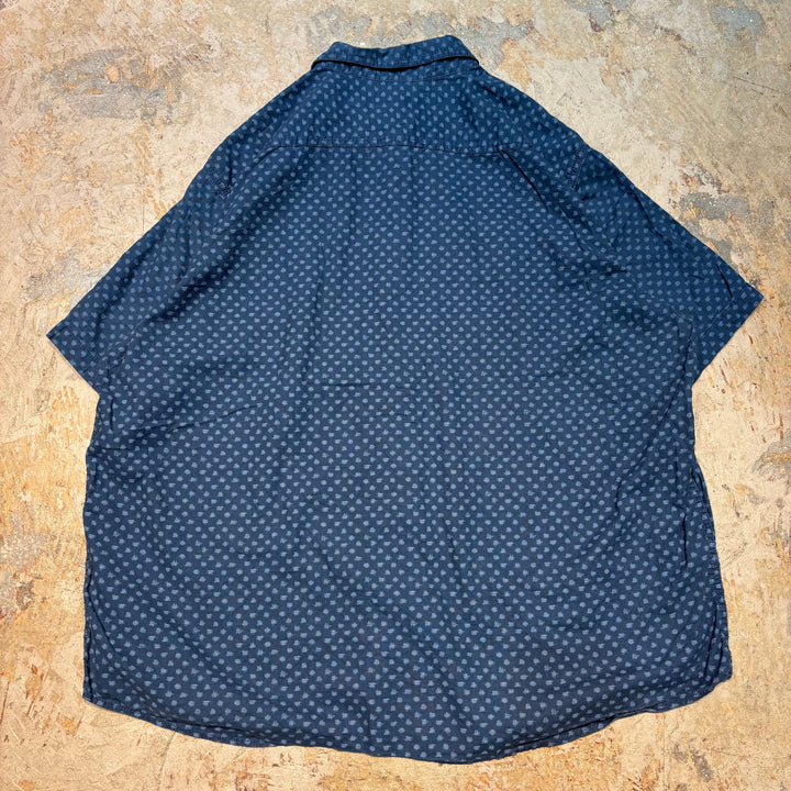 旧衣服Woolrich/羊毛rich/短袖衬衫/总花样/尺寸XXL