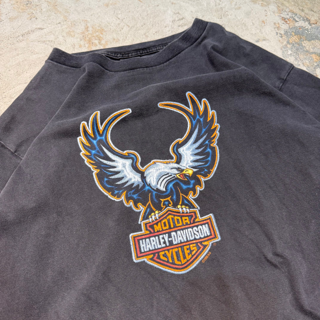 古着 USA製 Harley-Davidson/ハーレーダビッドソン/ プリントTシャツ/ サイズXL