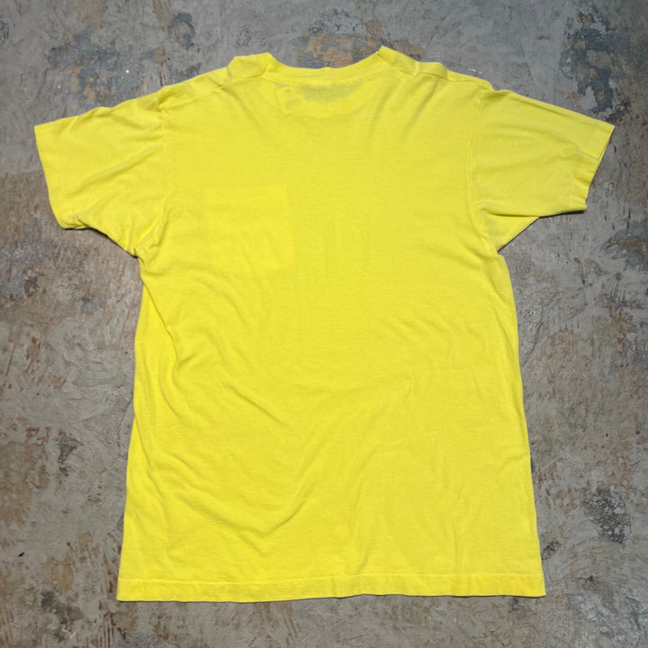 Used clothing Made in USA 90's FRUIT OF THE LOOM/Fruit of the Room/Single Stitch/Plain T-shirt/Size XL