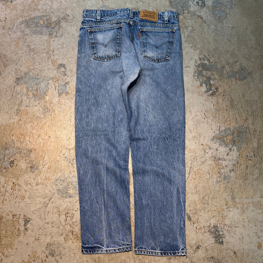 在美國製造的二手衣服/牛仔褲/ 505/尺寸33×28