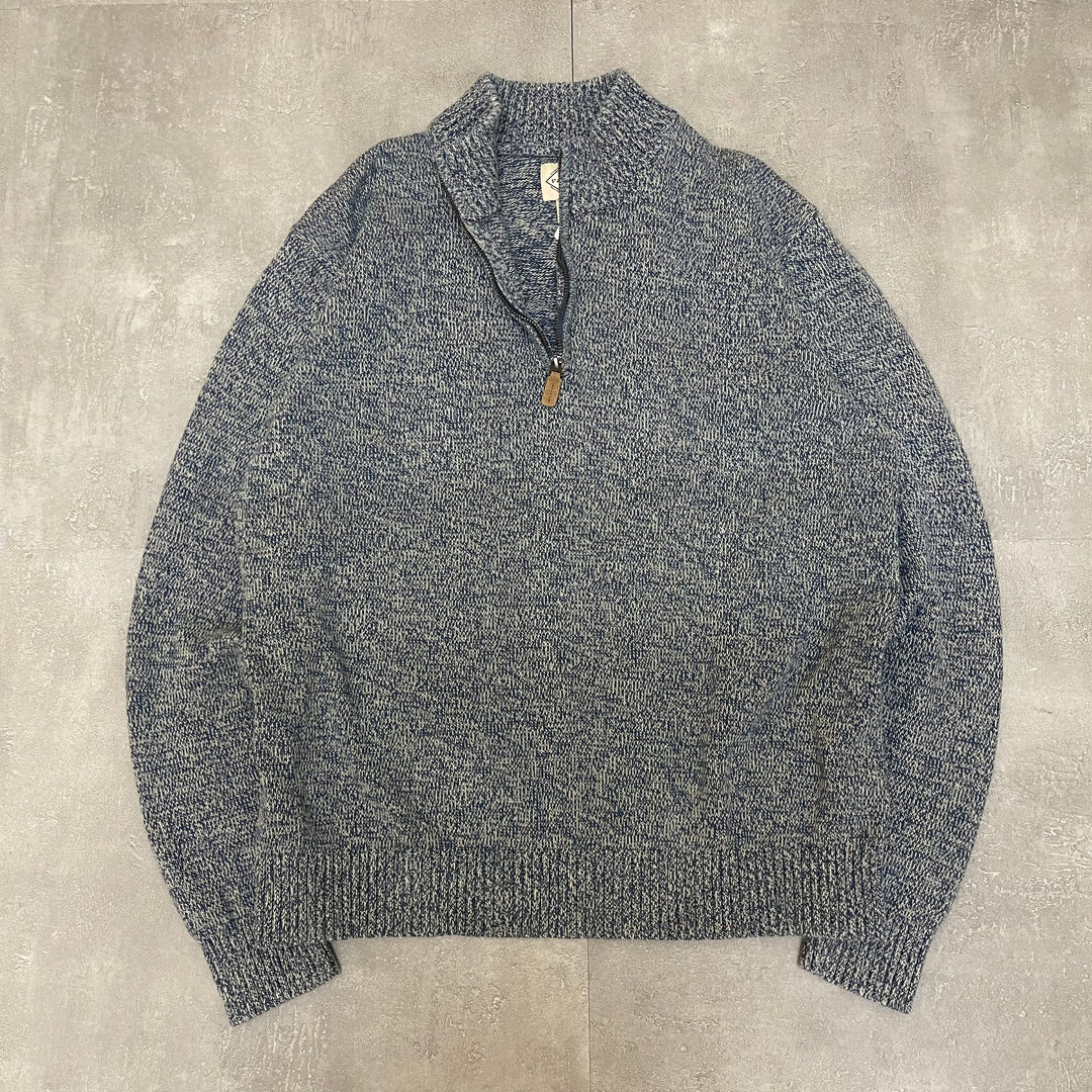 1676 古着 St JOHN'S BAY / セントジョーンズベイ / Half Zip Knit