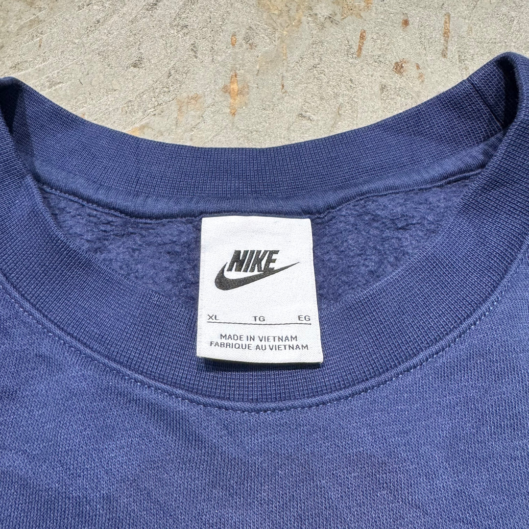 古着 NIKE/ ナイキ/ クルーネックスウェット/ ワンポイント/ 刺繍/ サイズXL