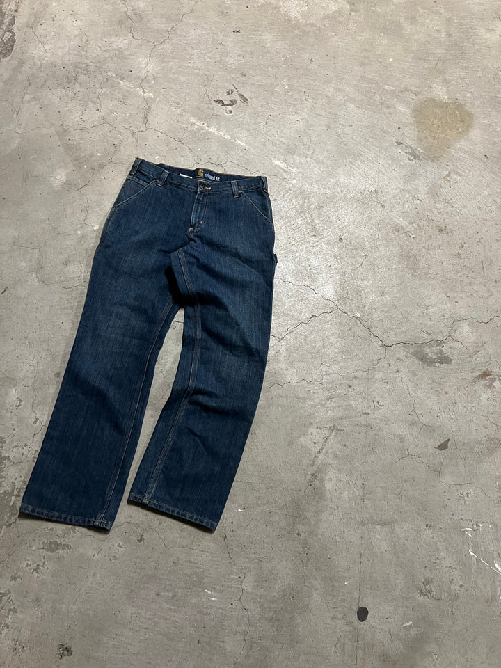 #MA31 古着 Carhartt/カーハート/ Denim Painter Pants/デニム ペインターパンツ/実寸サイズ33×30