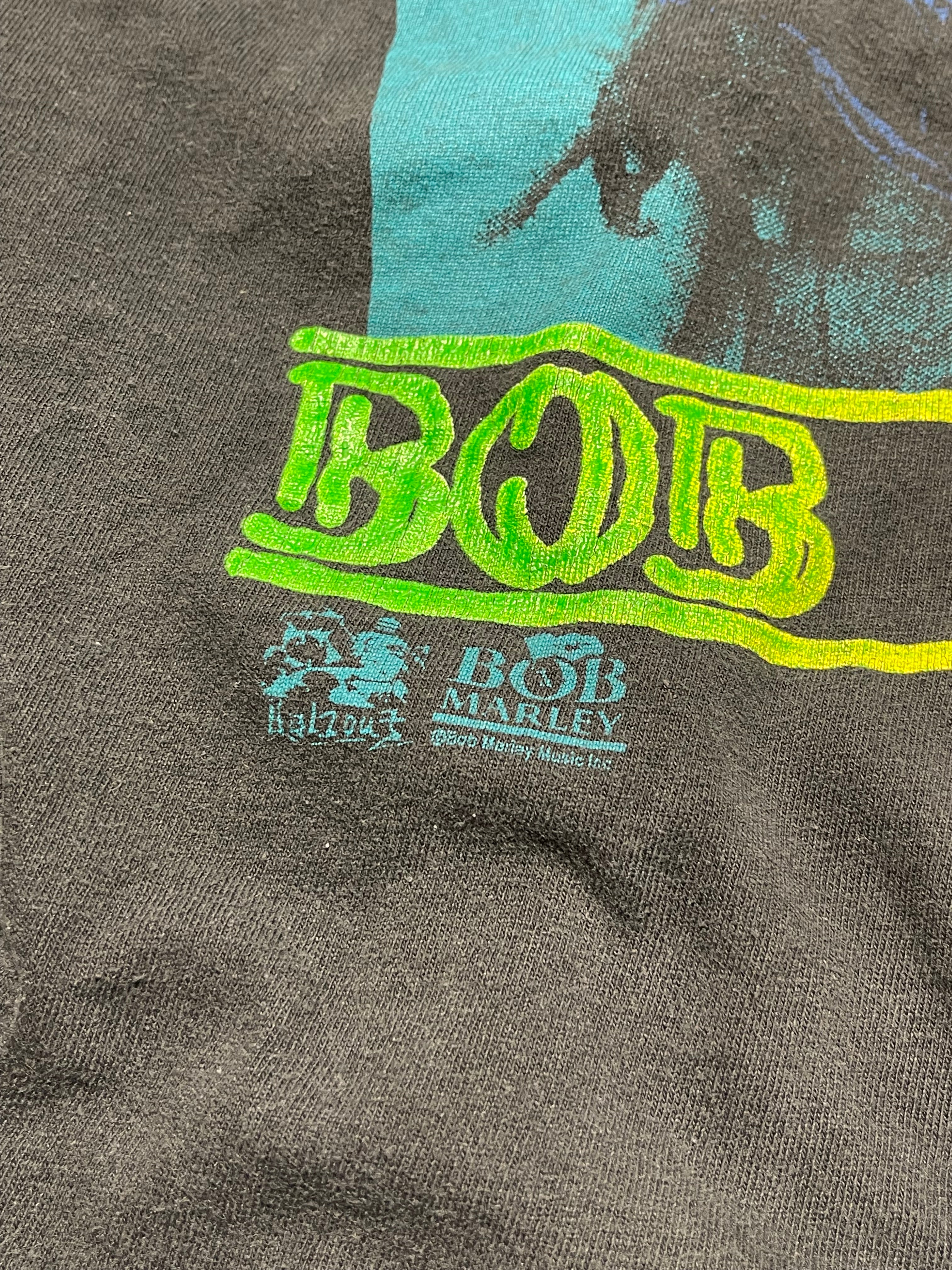 MA85 古着 USA製 90's フルーツオブザルーム/ボブマーリー