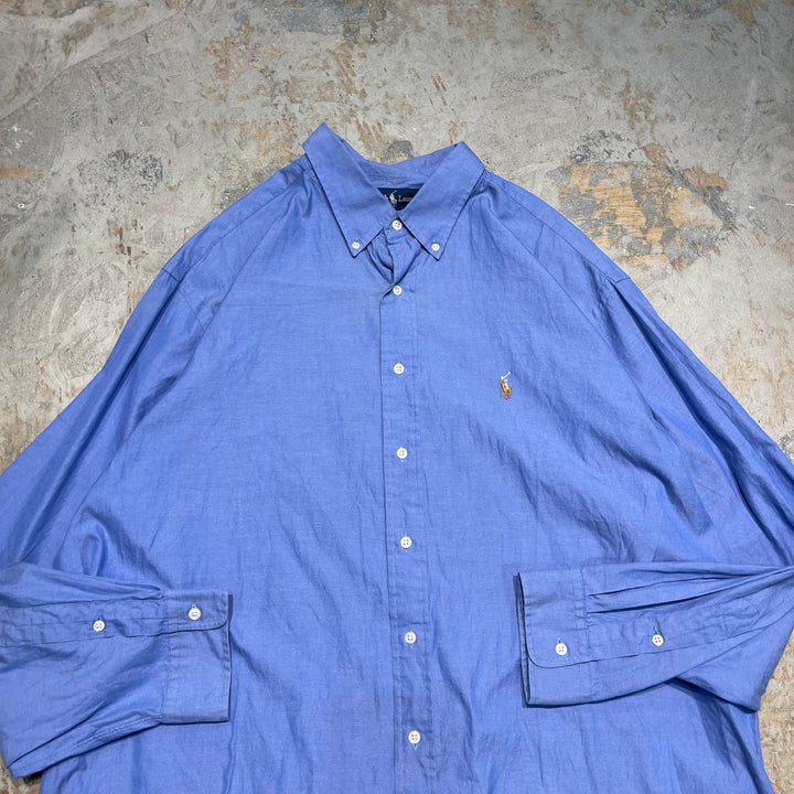 #4320 Ralph Lauren/ラルフローレン L/S B.D Shirts/ボタンダウンシャツ/YARMOUTH/サイズ18-36